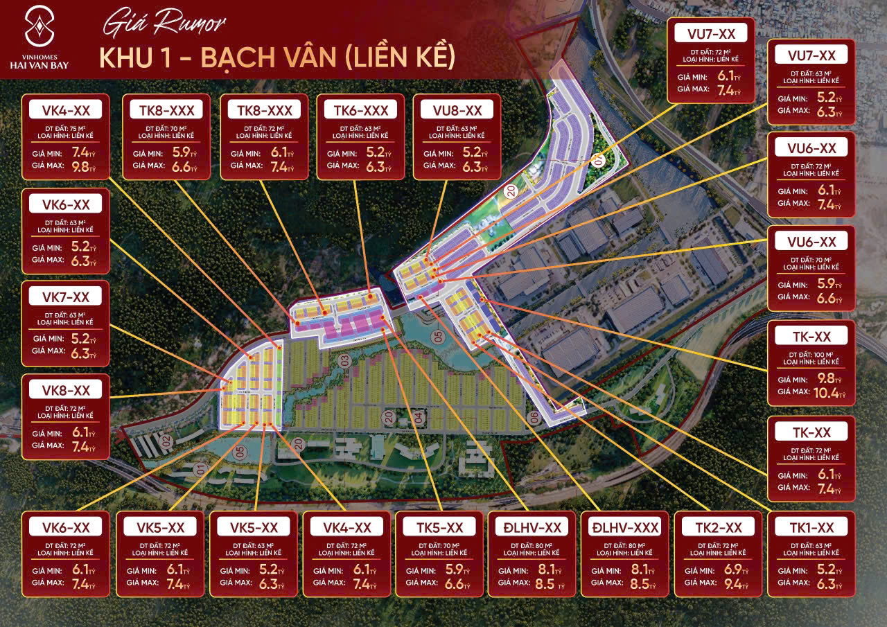 Bạch Vân Layout & Price